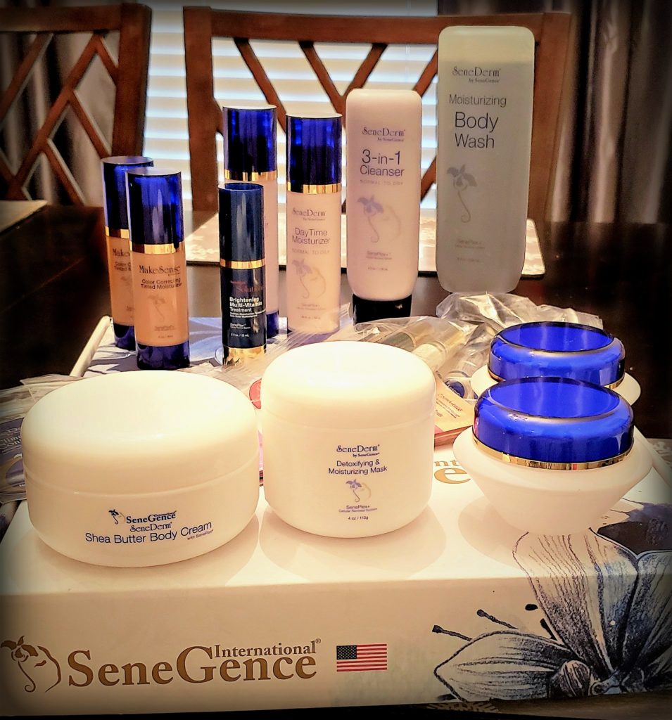 SeneGence skin care and cosmetics order